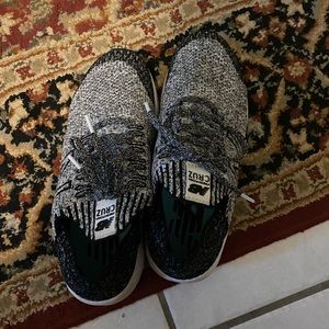 Size 9 New Balance sneakers.